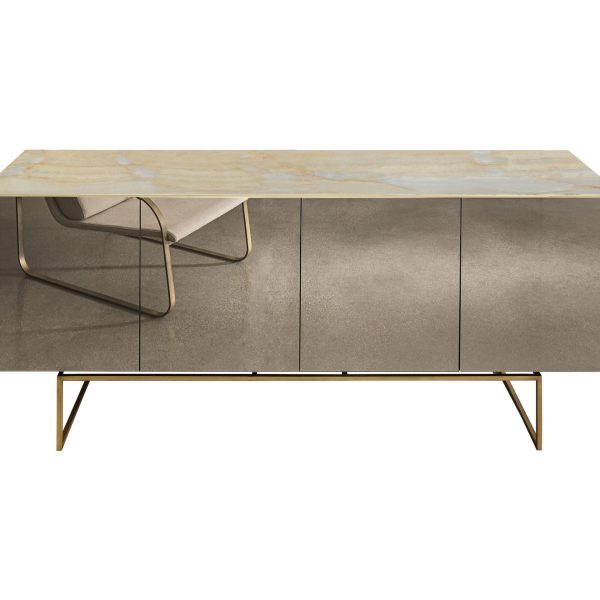 MAGDA | Sideboard with mirrored door By Sovet italia