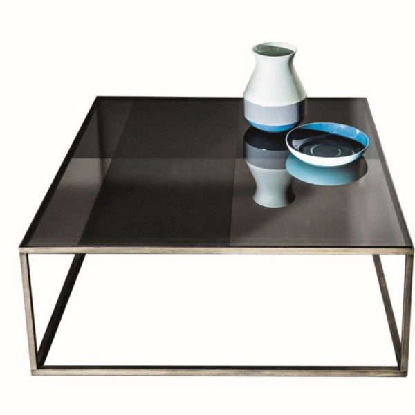QUADRO | Glass coffee table By Sovet italia