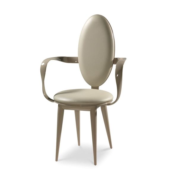 BASTIDE | Chair with armrests By Reflex