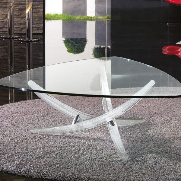 FILI D'ERBA | Triangular coffee table By Reflex