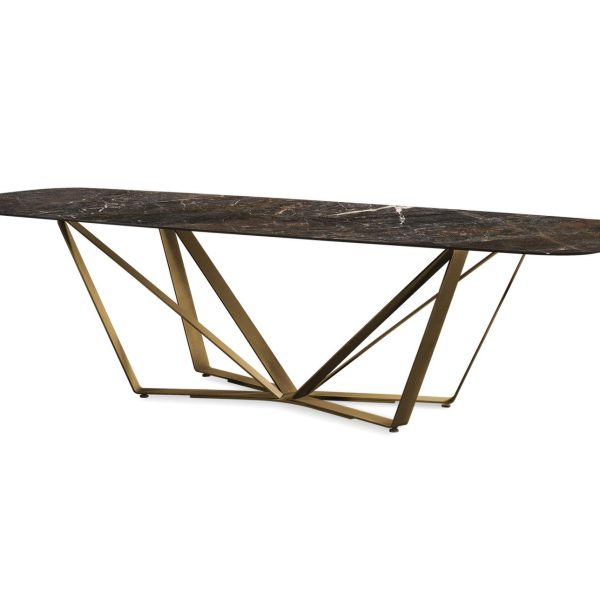 PAPILLON | Glass table By Reflex
