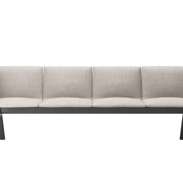 SLAM SOFT | Beam seating with armrests By Sellex