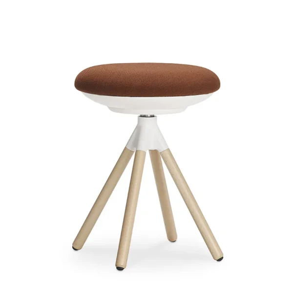 ON | Trestle-based stool By Sitland