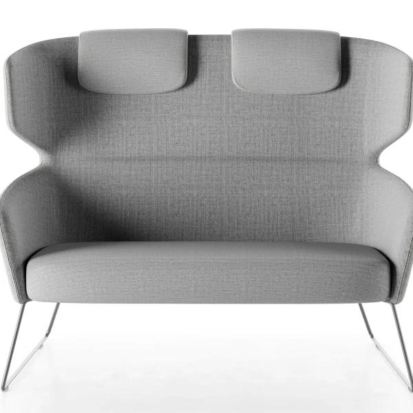 RUGGER | Sled base sofa By Jes