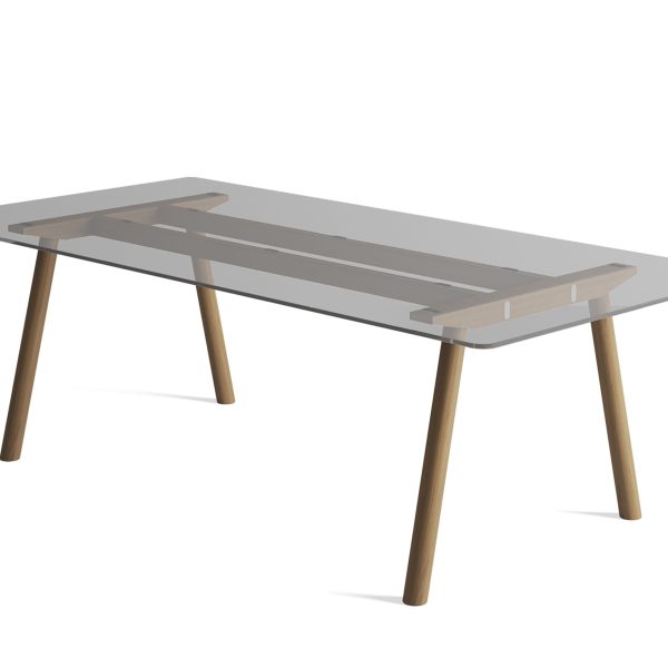 NOTO | Rectangular meeting table By DVO