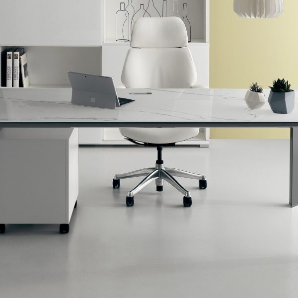 VERTIGO | Porcelain stoneware office desk By DVO