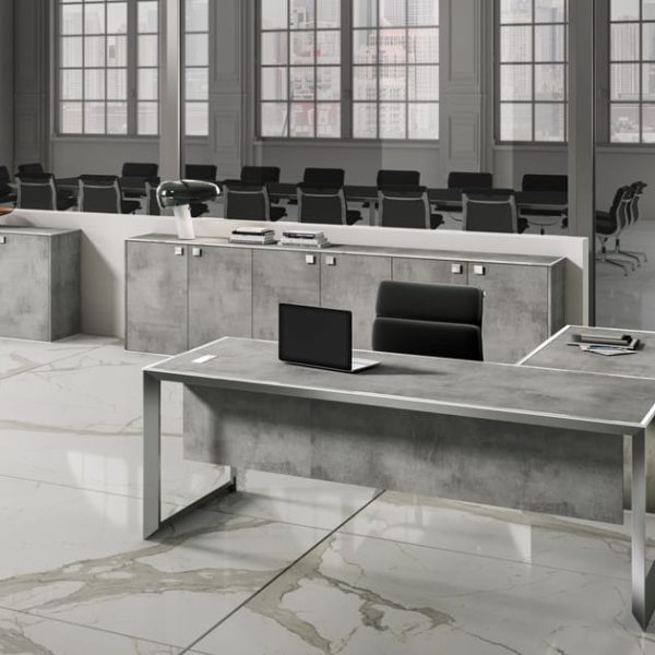45/90 | L-shaped office desk By IFT Office