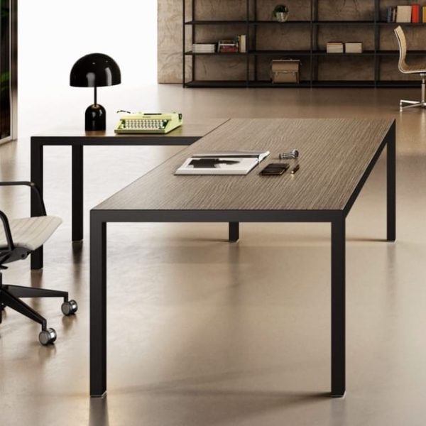 KAY4 | L-shaped office desk By Styloffice