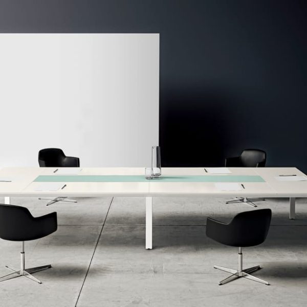 K-WORD | Rectangular meeting table By Manerba