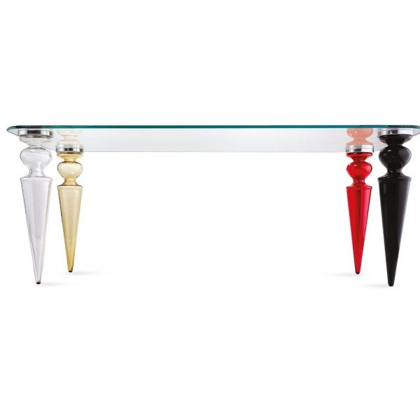GRAN CANAL | Glass table By Reflex