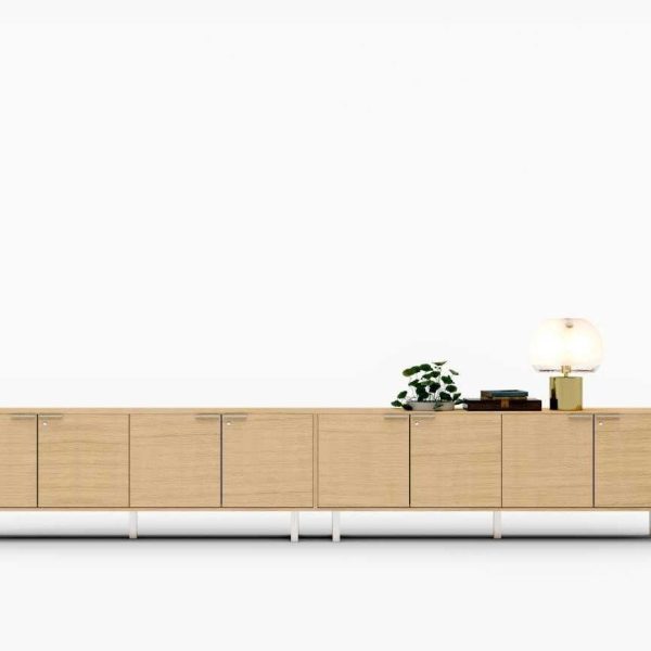 LOOPY | Oak office storage unit By Bralco