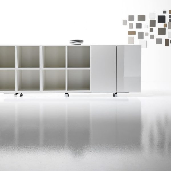 REVO | Low office shelving By Manerba