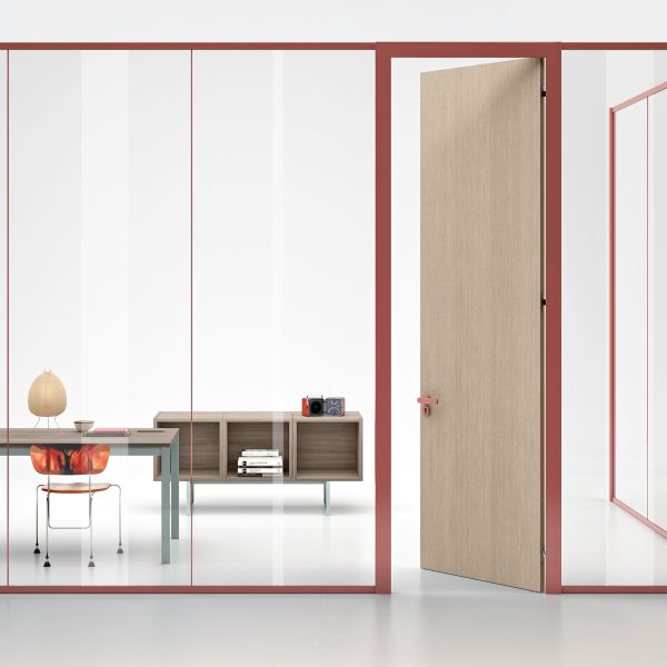 WALL SYSTEM | Glass movable wall By Manerba