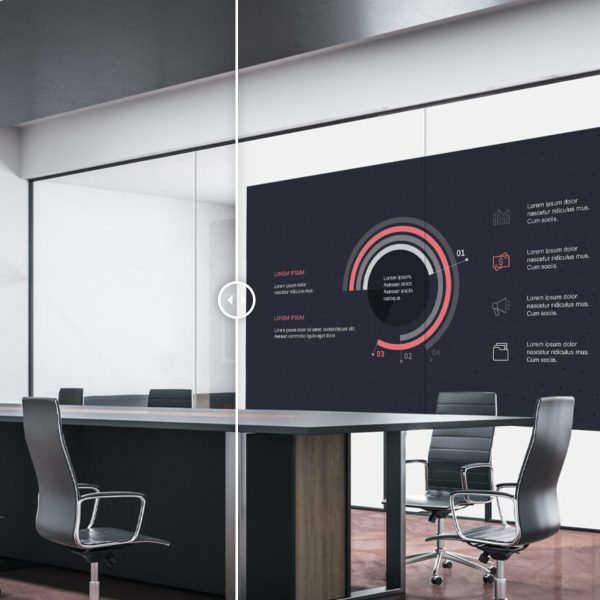 VK DESIGN - REAR PROJECTION SCREENS By VITRIK