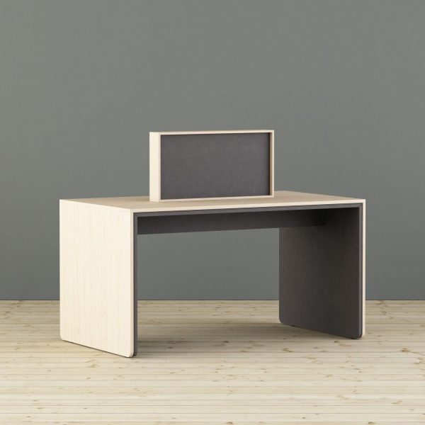 CAMPUS FREESTANDING TABLE SCREEN | Sound absorbing office screen By Glimakra of Sweden