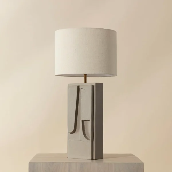 Dirsan Table Lamp - Taupe By Sunpan