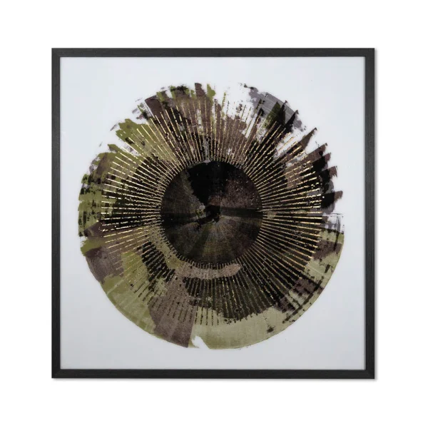 Seeing Green - 41" X 41" - Charcoal Frame By Sunpan